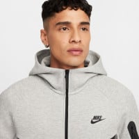 Nike Tech Fleece Sportswear Tracksuit Light Grey Black