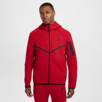 Nike Tech Fleece Tracksuit Sportswear Red Black