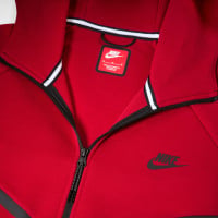 Nike Tech Fleece Sportswear Vest Rood Zwart