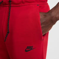 Nike Tech Fleece Joggingbroek Sportswear Rood Zwart