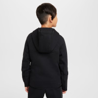 Nike Tech Fleece Sportswear Kids Tracksuit Black Dark Grey