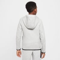 Nike Tech Fleece Sportswear Tracksuit Kids Light Grey Black