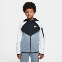 Nike Tech Fleece Tracksuit Sportswear Kids Grey Blue Black White Light Yellow