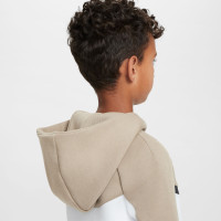 Nike Tech Fleece Vest Sportswear Kids Beige White Black