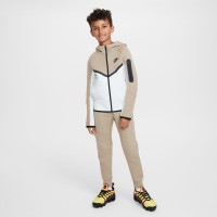 Nike Tech Fleece Vest Sportswear Kids Beige White Black