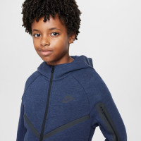 Nike Tech Fleece Vest Sportswear Kids Dark Blue Black