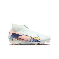 Nike Zoom Mercurial Superfly Academy 10 MDS Gras / Kunstgras Voetbalschoenen (MG) Kids Mintgroen Blauw Roze Goud