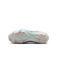 Nike Zoom Mercurial Vapor Academy 16 MDS Grass/Artificial Grass Football Shoes (MG) Kids Mint Green Blue Pink Gold