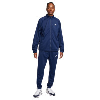 Nike Club Full-Zip Tracksuit Dark Blue