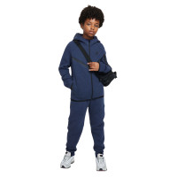 Nike Tech Fleece Tracksuit Kids Sportswear Dark Blue Black KNVBshop