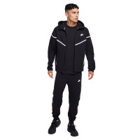 Nike Tech Fleece Sportswear Tracksuit Black Silver