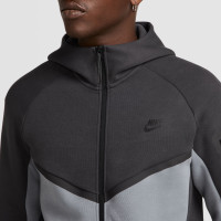 Nike Tech Fleece Sportswear Tracksuit Dark Grey Grey Black