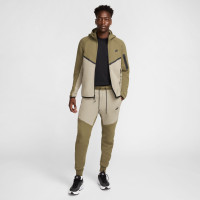 Nike Tech Fleece Sportswear Vest Olive Green Beige Black