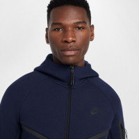 Nike Tech Fleece Sportswear Tracksuit Dark Blue Black