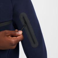 Nike Tech Fleece Sportswear Tracksuit Dark Blue Black