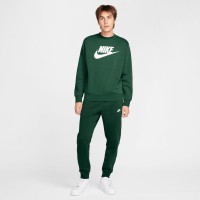 Nike Sportswear Club Fleece Sweat Pants Dark Green White