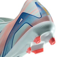 Nike Zoom Mercurial Vapor Academy 16 MDS Gras / Kunstgras Voetbalschoenen (MG) Mintgroen Blauw Roze Goud