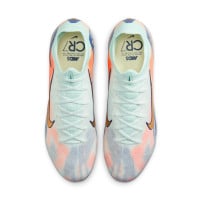 Nike Zoom Mercurial Vapor Elite 16 MDS Gras Football Shoes (FG) Mint Green Blue Pink Gold