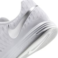 Nike Zaalvoetbalschoenen Lunar Gato II (IN) Wit Zilver