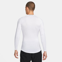 Nike Ondershirt Pro Lange Mouwen Wit Zwart