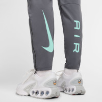 Nike Sportswear Air Trainingspak Full-Zip Woven Donkergrijs Wit