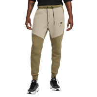 Nike Tech Fleece Sweat Pants Sportswear Olive Green Beige Black