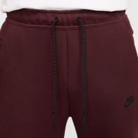 Nike Tech Fleece Sportswear Tracksuit Burgundy Black