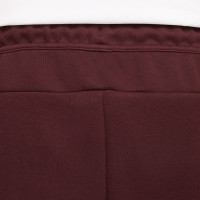 Nike Tech Fleece Sportswear Tracksuit Burgundy Black