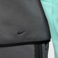 Nike Tech Fleece Tracksuit Sportswear Dark Grey White Turquoise