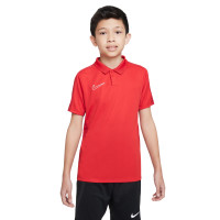 Nike Dri-Fit Academy 23 Polo Kids Red White