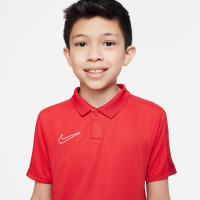 Nike Dri-Fit Academy 23 Polo Kids Red White