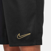 Nike Academy Kids Training Shorts Black Gold