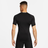 Nike Ondershirt Pro Korte Mouwen Zwart