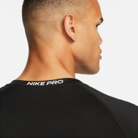 Nike Ondershirt Pro Korte Mouwen Zwart