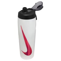 Nike Locking Refuel Bidon 709ML Wit Zwart Rood