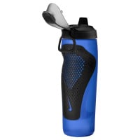 Nike Locking Refuel Bidon 709ML Blauw Zwart Zilver