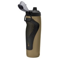 Nike Locking Refuel Bidon 709ML Goud Zwart