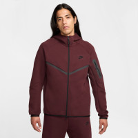 Nike Tech Fleece Sportswear Tracksuit Burgundy Black