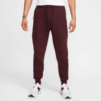 Nike Tech Fleece Sportswear Tracksuit Burgundy Black