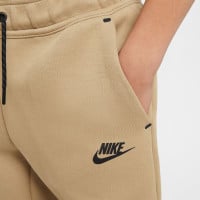 Nike Tech Fleece Sportswear Joggingbroek Kids Zandbruin Zwart