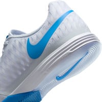 Nike Lunar Gato II (IN) Indoor Football Shoes Grey Light Blue White