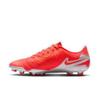 Nike Tiempo Legend 10 Academy Gras / Kunstgras Voetbalschoenen (MG) Felrood Wit