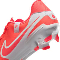 Nike Tiempo Legend 10 Academy Gras / Kunstgras Voetbalschoenen (MG) Felrood Wit