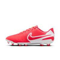 Nike Tiempo Legend 10 Club Grass/Artificial Grass Football Shoes (MG) Bright Red White