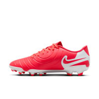 Nike Tiempo Legend 10 Club Grass/Artificial Grass Football Shoes (MG) Bright Red White