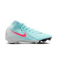 Nike Phantom Luna Academy II Grass/Artificial Grass Football Shoes (MG) Mint Green Red Black