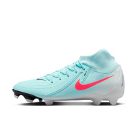 Nike Phantom Luna Academy II Grass/Artificial Grass Football Shoes (MG) Mint Green Red Black