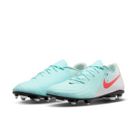 Nike Phantom GX Club II Grass/Artificial Grass Football Shoes (MG) Mint Green Red Black