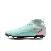 Nike Phantom Luna Club II Gras / Kunstgras Voetbalschoenen (MG) Mintgroen Rood Zwart