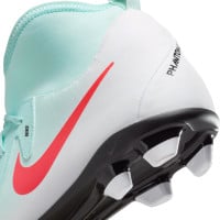 Nike Phantom Luna Club II Gras / Kunstgras Voetbalschoenen (MG) Mintgroen Rood Zwart